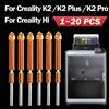 BEGRINT Ugello in acciaio temprato Unicorno per Creality K2/K2 Plus/K2Pro, ugelli Creality Hi Hotend interamente in metallo a sostituzione rapida Aggiornamento 0,2 mm/0,4 mm