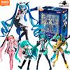 Blokees Hatsune Miku 17th Modellazione Sakura Miku Cantante Action Figure Mobilità articolare Anime Assemblaggio Collezione di bambole giocattolo Regali di NATALE
