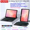 AJIUYU Custodia con tastiera TouchPad per Samsung Galaxy Tab S11 11 ''SM-X730 X736B Tab S11 11 "S11 Ultra 14.6" 2025 Tablet Cover Portapenne