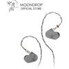 MOONDROP Auricolari MOONDROP LAN II con connettore da 4,4 mm, cavo intercambiabile da 0,78 mm, modello Lan II REF, Lan II POP, cuffie cablate intra-auricolari.