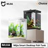 Xiaomi Mijia Smart Desktop Acquario 10L Smart Fish Tank App Controllo Alimentazione Pro Filtrazione Mi Home Compatibile Senza Assemblaggio CN