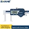 SHAHE Calibro Digitale per Scanalature Interne 0.01 mm 22-150/25-200/30-300 in Acciaio Inossidabile con Punte Piatte