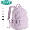 BAGSMART Zaini scolastici BAGSMART per ragazze, zaino casual trapuntato, resistente all'acqua, per laptop da 15,6 pollici, zaino alla moda per il college.