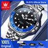 OLEVS 5657 Orologio da uomo Orologio al quarzo luminoso impermeabile di marca di moda originale Orologio sportivo da uomo con data automatica di lusso