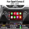 MEKEDE Wireless CarPlay Android Autoradio per Opel Adam 2013-2016 Opel Corsa E 2015-2019 Auto Lettore Multimediale Autoradio Stereo