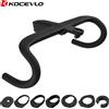 kocevlo Manubrio da strada KOCEVLO in carbonio T800 Manubrio da strada integrato da 28,6 mm Manubrio da strada interno Parti della bici