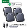 UGREEN FineTrack (Solo iOS) Localizzatore Bluetooth, Batteria Ricaricabile USB-C con 1 Anno di Autonomia, Compatibile con Apple Find My