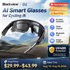 Blackview D2 Occhiali Intelligenti AI per Ciclismo, Protezione UV, Chiamate Bluetooth, Lettore Audio Musicale, Audio Open Ear, Occhiali da Sole Antiabbagliamento per Viaggi e Corsa