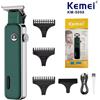 Kemei Tagliacapelli ricaricabili di nuovo design Kemei KM-5098 Mini tagliacapelli professionale USB e tagliacapelli per uomo