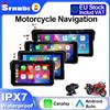 srnubi 5/6.86/7/8.1 "Moto Lettore Multimediale Wireless CarPlay Android Auto Registratore di Navigazione GPS IPX7 Impermeabile BT Touch Screen