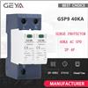 GEYA GSP9 2P 4P Protezione contro le sovratensioni 20KA-40KA SPD AC275V SPD Protezione contro le sovratensioni per la casa 1P+N Guida Din