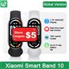 Xiaomi Mi Smart Band 10 Versione globale 1.72 "AMOLED Monitoraggio della salute Batteria da 21 giorni 5ATM Bracciale sportivo Smartwatch impermeabile