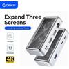 ORICO 10Gbps USB C HUB 4K60Hz Tipo-C a HDMI Adattatore USB 3.0 compatibile Docking station metallizzata per MacBook iPad Pro Hub portatile