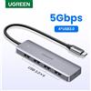 UGREEN Docking station per smartphone UGREEN HUB USB-C da tipo C a USB3.0 Adattatore OTG da 5 Gbps per iPhone 17 16 15 Samsung S25 iPad Xiaomi Poco