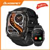 KOSPET Tank M4 Robusto Smart Watch GPS in acciaio inossidabile Mappe offline 10ATM 45M Apnea 24/7 Monitor sanitario per Android iOS