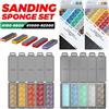 NEWBEAT DSPIAE Set di spugne abrasive Modello militare Combo Kit di strumenti per carta vetrata per lucidatura ad arco per hobbisti GK