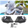 FSADV Per ZONTES ZT368G 368 G 368g 2024 2025 Moto Paramani Scudo Protezione Della Mano Parabrezza In Carbonio Balck Paramani