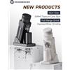 STARSEEKER E55Pro Macinacaffè elettrico 55MM Cono in titanio Regolazione continua Macinacaffè per caffè espresso Nero