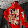 Bandai Dragon Ball Comics Co Felpa con cappuccio stampata con marchio da uomo e da donna Autunno/Inverno Nuovo maglione genitore-figlio allentato casual Harajuku