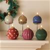GBhouse Nicole Christmas Bauble Candela Stampo in silicone Candela profumata fai-da-te Creazione di stampi Regali di Natale Strumenti Decorazione della casa