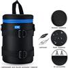 JJC Custodia per obiettivo fotografico di lusso Custodia per obiettivo Canon Nikon Sony Olympus Fuji DSLR Accessori per fotografia Borsa a tracolla Zaino