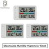 MIJIA Miaomiaoce Termometro Mini Umidità Igrometro Orologio Data Display LCD Sensori ad alta precisione per la casa Sistema 12H/24H Regolabile