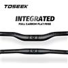 TOSEEK Mtb Manubrio In Carbonio Manubrio Della Bicicletta 31.8*580-720/740/760mm Manubrio Nero Opaco Per Mountain Bike Accessori