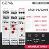 GEYA GRL8 Relè di controllo del livello del liquido Controller elettronico del livello del liquido 10A AC/DC24V-240V Relè del livello dell'acqua
