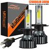 Heyword 2 pezzi LED H4 H7 faro per auto H1 lampadina a LED H8 H11 9005 HB3 9006 HB4 9004 H3 H13 luci a LED 120000LM Turbo lampada 12V