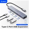 ORICO Tipo C USB 3.2 10GBPS HUB 4 Porte Compatibile Con PD100W SD TF Splitter Adattatore OTG Adatto Per Accessori Per Computer PC