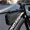 OFFBONDAGE Borsa da telaio per bicicletta Borsa triangolare per bici impermeabile Borsa da ciclismo riflettente sicura da 1,2 litri Borsa per bici da strada MTB Borsa per tubo bici