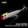 Kingdom Popper Richiamo di Pesca 37.5g 58g 79g Acqua Salata Esca Artificiale Topwater Wobblers Traina Popper Jerkbait Per La Pesca Alla Spigola