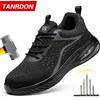 TANRDON Scarpe antinfortunistiche da uomo, scarpe da lavoro resistenti alla puntura, scarpe antinfortunistiche alla moda da donna, scarpe protettive