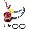 U-Angel-1988 Motore Outrunner EMAX CF2822 1200KV + ESC XXD 30A per aereo RC