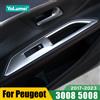 YaLumei Per Peugeot 3008 5008 GT 2017 2018 2019 2020 2021 2022 2023 Accessori Auto Porta Finestra Ascensore In Vetro Interruttore Pulsante di Copertura