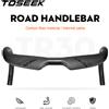 TOSEEK TR30 Manubrio da strada in carbonio per bici 380/400/420/440mm UD Matt Interno Routing Manubrio per bicicletta da strada Parti di biciclette