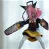 Bandai Reaper Anya Forger Chainsaw Man Garage Kit Animazione 2D Action Figure da collezione Modello Gioca Statua GK per ornamenti da tavolo