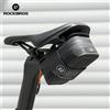 ROCKBROS Mini borsa da sella per bicicletta Borsa da sella impermeabile leggera di dimensioni compatte Borsa per bottiglia d'acqua multifunzione Accessori per bici