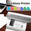 PeriPage Carta termica A4 con Peripage Mini stampante termica portatile A4 Stampante per stampa HD di immagini Bluetooth senza inchiostro per ufficio domestico