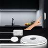MALITAI Incredibile! NUOVA striscia LED COB 24V nastro al neon autoadesivo ad alta luminosità con interruttore dimmerabile con sensore tattile a pannello in legno penetrabile
