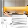 Lcamaw COB autoadesiva LED sotto l'armadio lampada da cucina luce touch dimmerabile gel di silice luci al neon nastro 2m 3m 5m 10m illuminazione decorativa