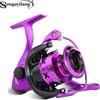 Sougayilang Mulinello da pesca spinning Sougayilang 5.2:1 Gear Retio 1000-7000 Series Mulinelli Bobina in metallo per attrezzatura da pesca in acqua di mare Pesca