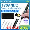 ALIENTEK Saldatore ALIENTEK T90B Serie T245/T210/T65 Opzionale T80 Nuova Versione con Temperatura Regolabile