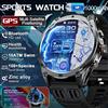 GUHUAVMI Smartwatch Militare Ultra GPS 2026 con Batteria da 1000mAh, Impermeabile 10ATM, Bussola, Torcia, Tracker Sportivo, Chiamate HD, per Uomo