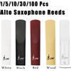 SLADE 1/10/30/100 Pcs Sassofono Contralto Ancia In Resina Robusto Durevole Materiale In Resina Reed Portatile Sassofono Contralto Accessori Parti Per Principianti