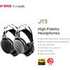 FiiO JT3 Cuffie over-ear open-back, driver dinamico da 50 mm, diaframma composito PEK+PU, cavo staccabile da 3,5 mm con microfono