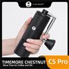 TIMEMORE ChestnutC5PRO Espresso Macinacaffè manuale Macinacaffè manuale Nucleo in acciaio regolabile Bava SendCleaning Spazzola OutdoorPortable