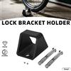 JFGRACING Supporto per staffa di bloccaggio in acciaio con serratura antifurto Accessori moto universali per Honda KTM Surron Talaria Sting Electric Dirt Bike