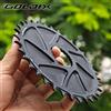 GOLDIX Installare direttamente AERO Corona Denti larghi e stretti Lavorazione taglio cavo CNC per manovella SHIMANO M8100 M9100 M7100 M6100