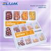 SYJH 80/40 Pz Dischi di Finitura e Lucidatura Dentale Asta di Tenuta Soflex Flexi Disco RA Gambo Sbiancamento Dei Denti Mix Materiale Dentista